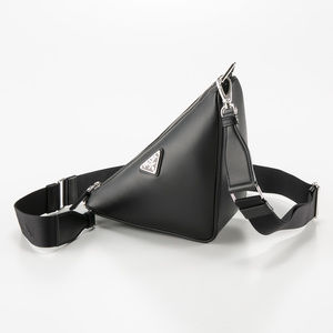 Prada Triangolo Softy OLO Shoulder Bag